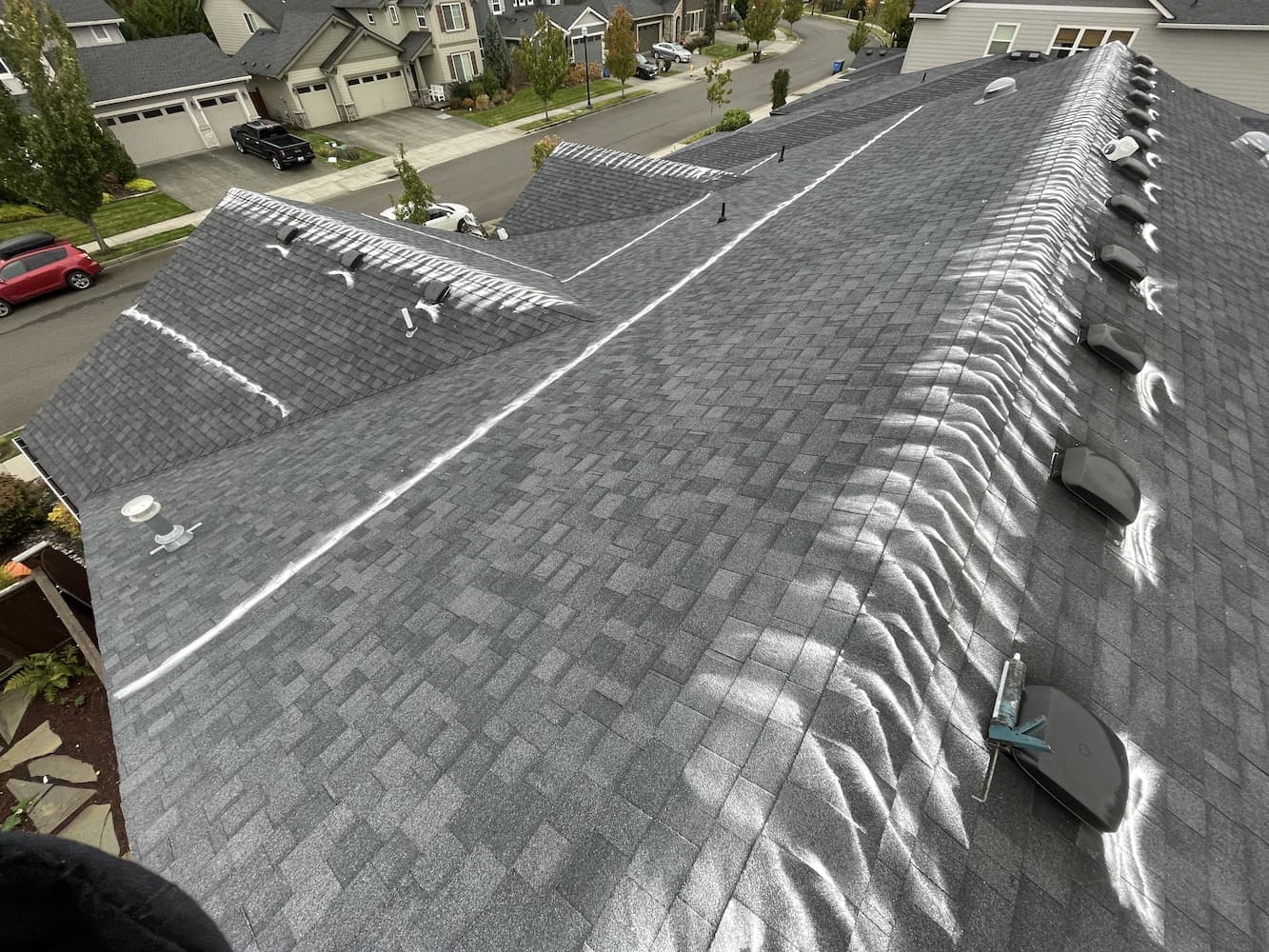 Roof treatment application in Clark County WA
