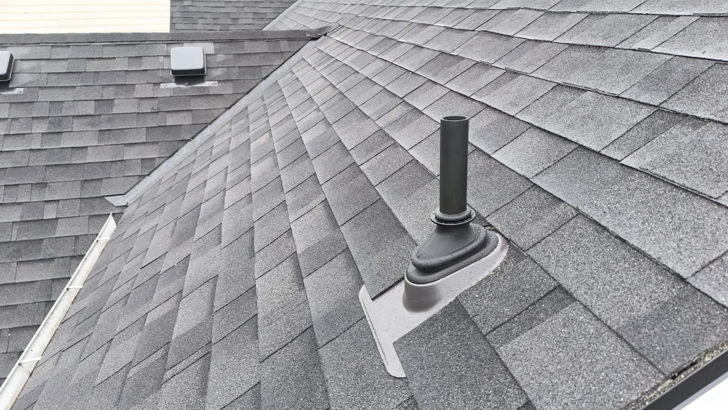 Professional roofing installation process